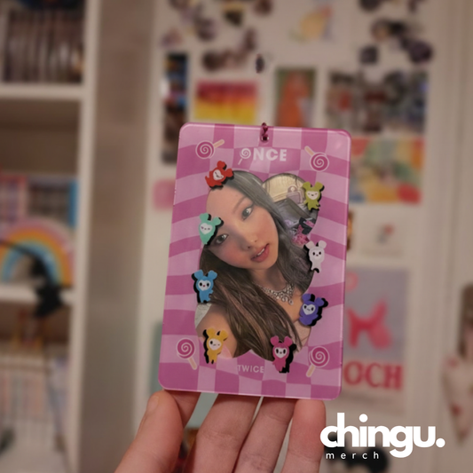 TWICE - ACRYLIC PHOTOCARD HOLDER (BACK TO BACK)